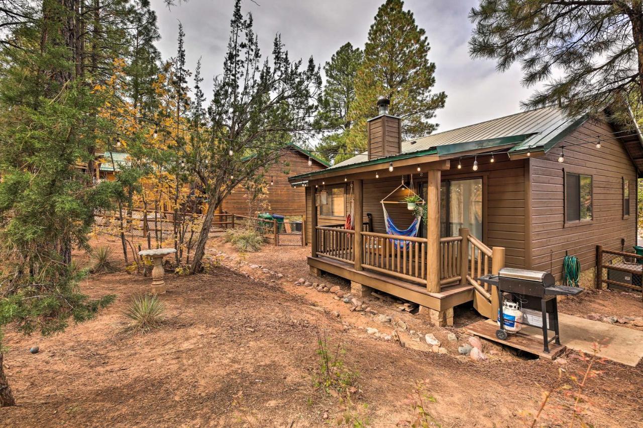 Pet-Friendly Show Low Cabin With Trail Access! Екстериор снимка