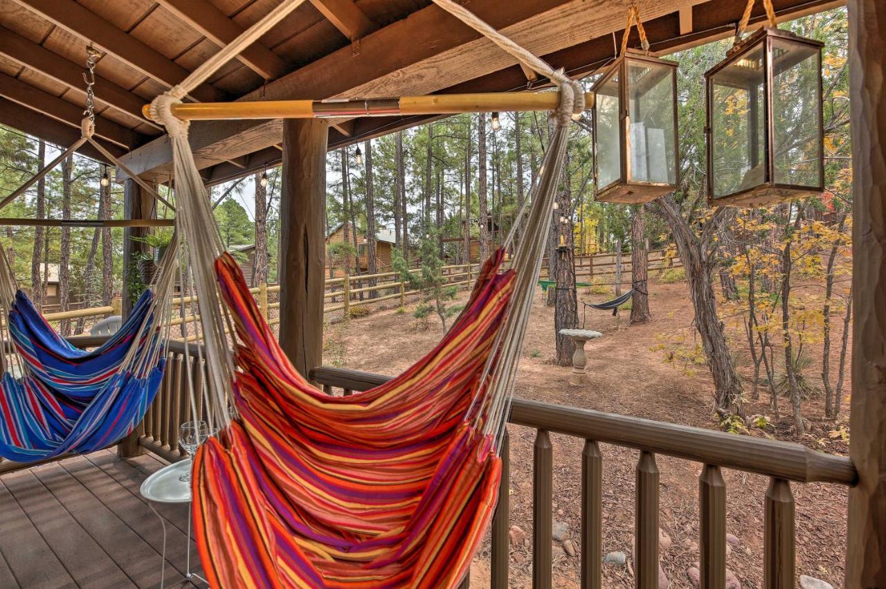 Pet-Friendly Show Low Cabin With Trail Access! Екстериор снимка